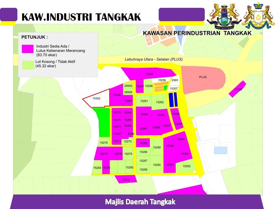 Kawasan Perindustrian | Laman Web Rasmi Majlis Daerah Tangkak (MDT)